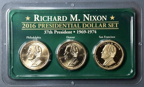 Photo of a 2016-P Presidential Dollar Richard Nixon from an eBay listing that sold on Jul 20, 2026