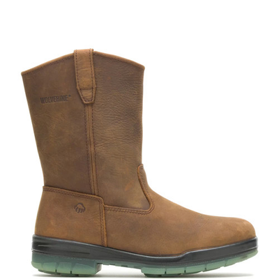 #ad Wolverine Men DuraShocks® Insulated Waterproof 10quot; Wellington Work Boot Work $155.96