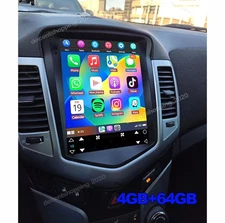 Car Apple Carplay Radio For Chevy Cruze 2009-2015 Android 15 GPS Stereo w/Camera