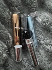 4x Mini Parfümzerstäuber nachfüllbar Reise Taschenzerstäuber Parfüm Flakon NEU