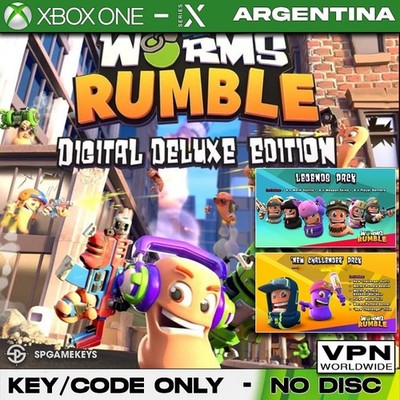 Worms Rumble - Digital Deluxe Edition - Xbox One/ X|S Key (CODE) ARGENTINA  VPN