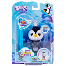 Tux the Baby Surfing Penguin Interactive Toy Talking Ages 5 Fingerlings NEW