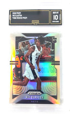 2019-20 Panini Prizm Nicolas Claxton RC 292 Rookie Card Silver Prizm Nets GMA 10. rookie card picture