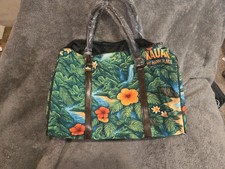Stellar Blue Sky Kauai My Happy Place Travel Bag New