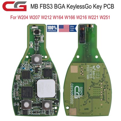 CGDI MB FBS3 BGA KeylessGo Key for Mercedes W204 W207 W212 W164 W166 W216 W221