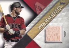 2018 Topps Series 2 Arizona Diamondbacks Paul Goldschmidt Major League Materials
