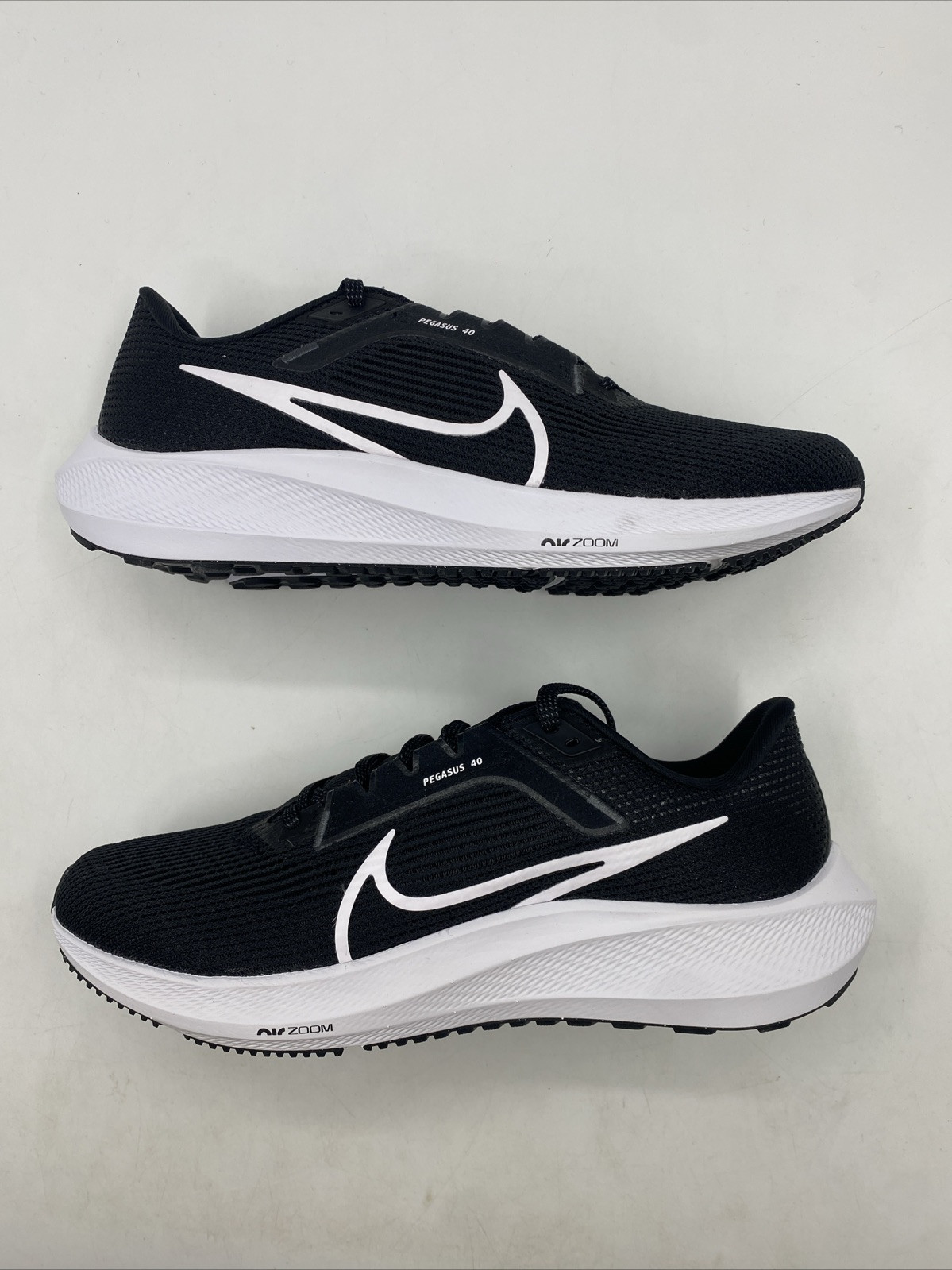 Nike Air Zoom Pegasus 40 Black Gray White DV3853-001 Men's Size