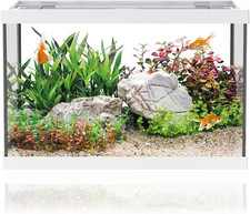 One Mini Acquario in Vetro Bianco 20 Litri – Acquario Completo Con Filtro Intern