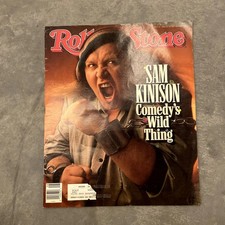Rolling Stone Magazine issue 546 featuring Sam Kinison February 23rd, 1989