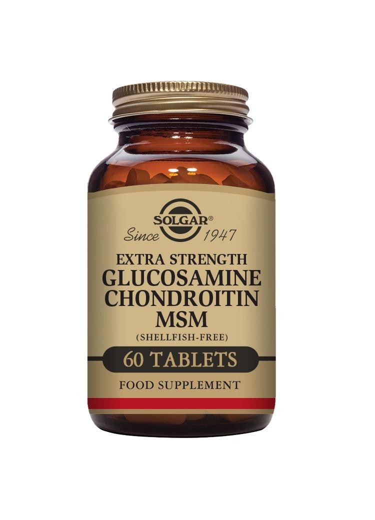 Solgar Extra Strength Glucosamine Chondroitin MSM Tablets - 60 Count - Image 8