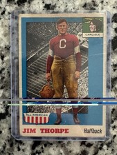 Topps 1955 All American Jim Thorpe #37 Football Card Carlisle Indians NCAA