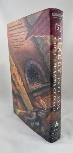 Harry Potter And The Chamber Of Secrets 1st US Edition w/ Error Misprint HC - Picture 6 of 13