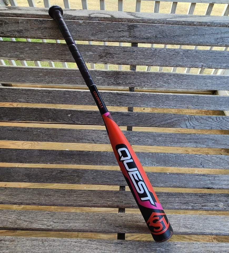 Bate de Softbol Louisville Slugger Quest 28" 16oz.  2 1/4" (-12) Foto 3 de 4