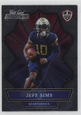 2021 Wild Card Alumination NIL Collegiate Edition Jeff Sims #ANBC-37 1a7j