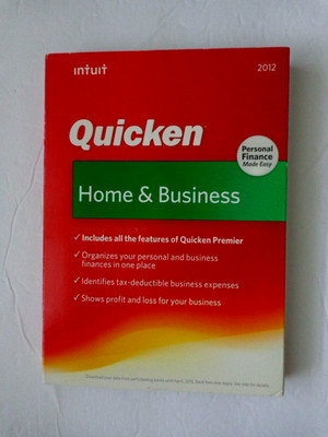Intuit Quicken Home & Business 2012