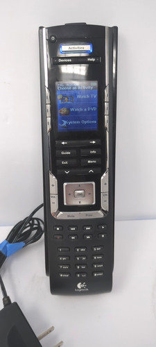 Logitech Harmony 720 Universal Remote with Charging Cable Screen Smart Control