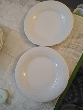 (2) Lynns Fine China Palace Solitas Salad Plate Vintage Lot Of 2