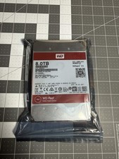 WESTERN DIGITAL 8TB WD RED WD80EFAX 5400RPM SATA NAS HARD DRIVE USED (READ DESC)