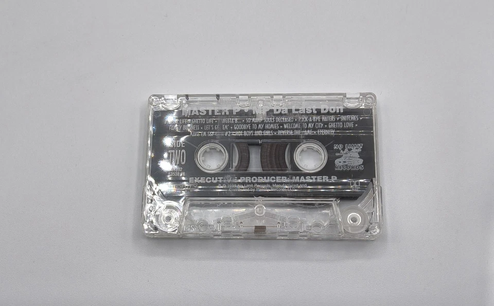 Master P Da Last Don Cassette Tape 1998 No Limit Records - Image 3 of 4