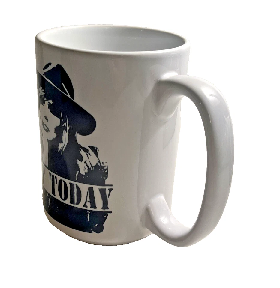 Taza/taza de café Beth Dutton Not Today de piedra amarilla negra/blanca Foto 2 de 4