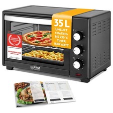 Mini Backofen 35 Liter Miniofen Umluft Minibackofen Freistehend TZS *B-Ware*