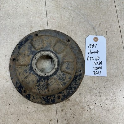 83-85 HONDA OEM ATC 125M 110 185S 200S Rear Brake Drum Hub Cover