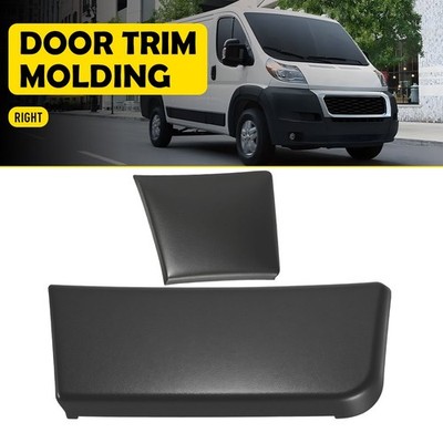 2Pcs For 2014-18 Ram Promaster Front Door Side Trim Molding Right Passenger Side