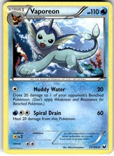 Vaporeon Dark Explorers 25/108 2012 on eBay