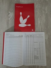2x Kegelbuch Kegelclub Kassenbuch Sparkasse Abrechnung Kegeln NEU