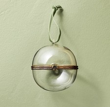  NEW Target Hearth  Hand Magnolia Hinged Glass Christmas Tree Ornament -Smooth