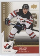 2020 Upper Deck Team Canada Juniors Men's U-20 High Gloss 8/25 Nolan Foote 0gn4