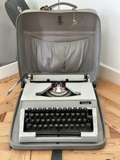 RARE Erika Robotron Typewriter Mod 15 with Cubic Font, 1960s thumbnail