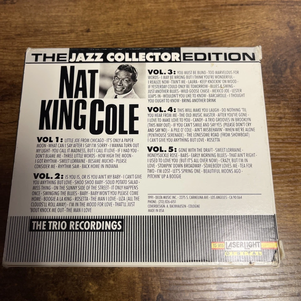 Nat King Cole -The Trio Recordings - 5 Disc CD Box Set Foto 3 de 4