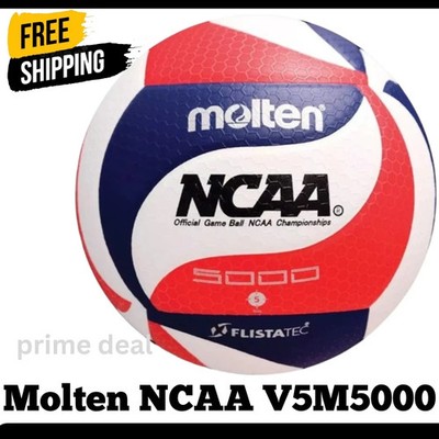 Molten V5M5000-3N Flistatec NCAA Volleyball - Red/White/Blue