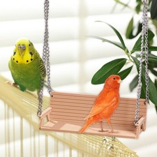 Parrot Bench Rest Stand Perch Toy for Parrot Decor Novelty Exercise Interactive