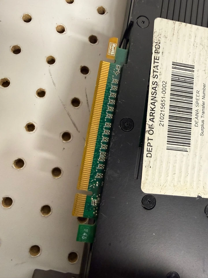 Lot of 3 Nvidia Tesla C1060 P607 Graphics Card UNTESTED ASIS - Image 4 of 4