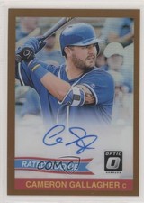 2018 Panini Donruss Optic Bronze Prizm Cameron Gallagher #84S-CG Auto 1p5