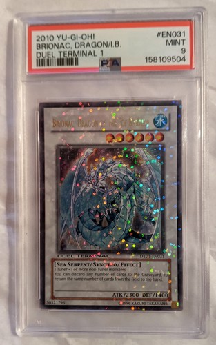 Brionac, Dragon of the Ice Barrier DT01-EN031 YuGiOh Duel Terminal 1 card
