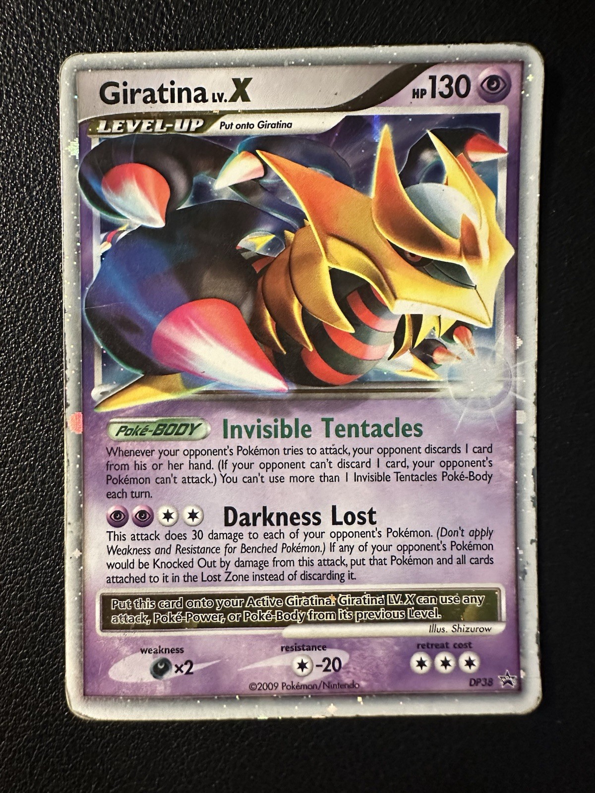 Giratina LV.X DP38 - Diamond and Pearl Promo Holo 2009 - MP/HP