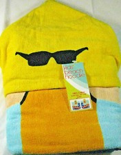 Kids Beach Hoodie Towels- Surfer 100 Cotton 24 inches x 48 inches Multi Color