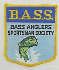 B.A.S.S. Bass Anglers Sportsman Society Patch