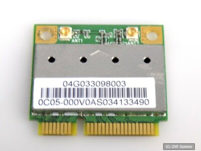 AzureWave AR5B95 AW-NE785H Wi-Fi Wifi PCIe Half Mini Replacement Part from ASUS G73JH