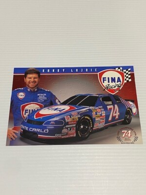 Vintage 1997 Randy Lajoie Nascar Postcard / Handout