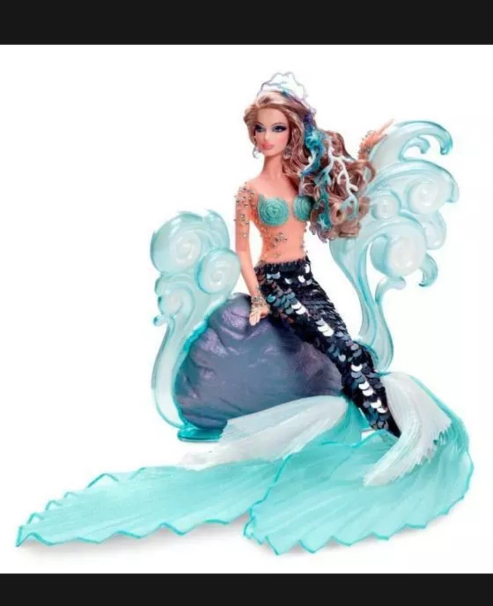 BARBIE The Mermaid 2012 Fantasy Gold Label W3427 💕 NRFB BARBIE The Mermaid 2012 Fantasy Gold Label W3427 💕 NRFB