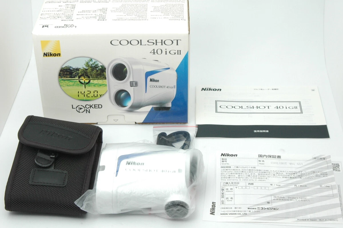 [NEW] Nikon COOLSHOT 40i GII Golf Laser Rangefinder from JAPAN F61
