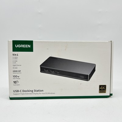 UGREEN Revodok Pro 209 Displaylink Docking Station Dual Display (2HDMI+2DP 4K@60