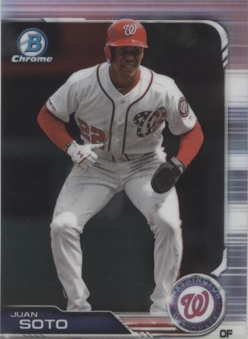 2019 Bowman Chrome - Juan Soto #44 - 1 of 1