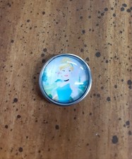 Cinderella - Fits ChunkGingerNoosa snap bracelets.Ships Free