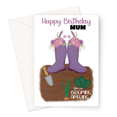 Gardening Birthday Card For Mum - Afbeelding 1 van 5
