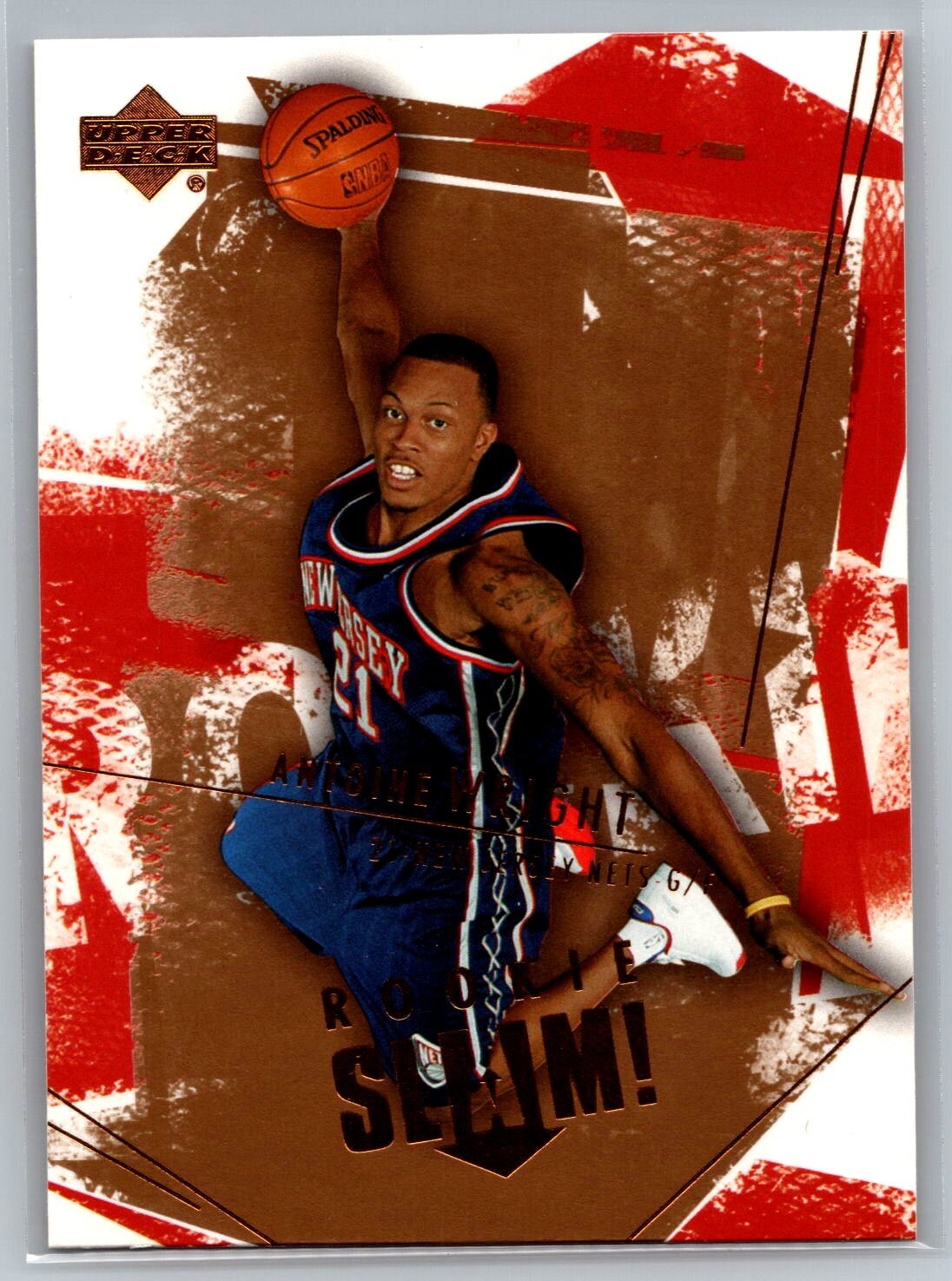 2005-06 Upper Deck Slam - #104 Antoine Wright (RC)